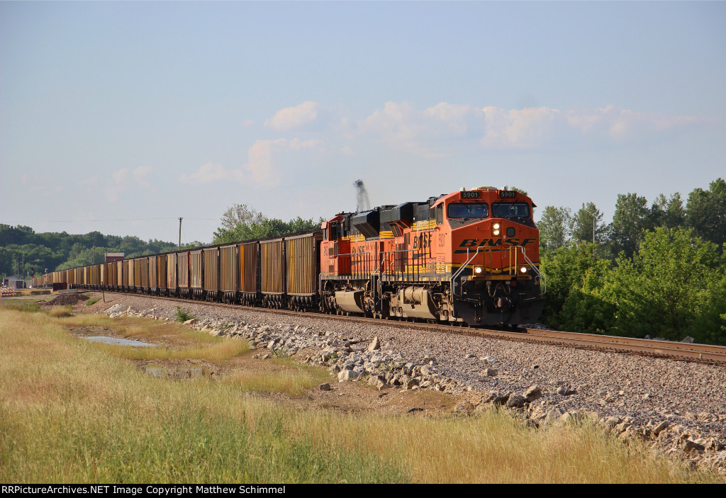 A Line Of Coal Buckets